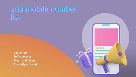 asia mobile number list