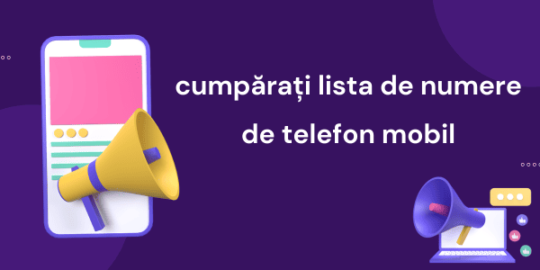 cumpărați lista de numere de telefon mobil