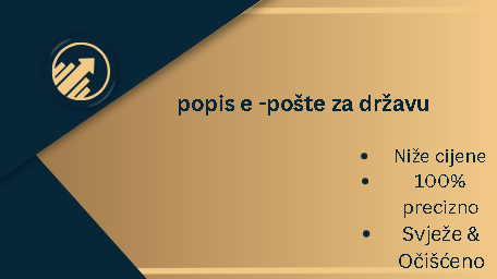 popis e -pošte za državu