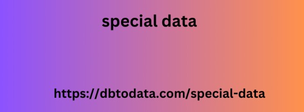 speaial data